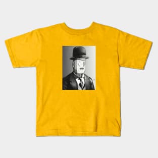 Charlie Chaplin Robot Kids T-Shirt